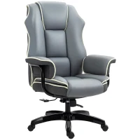 Vinsetto Fauteuil de Bureau Gamer Chaise de bureau Ergonomique Hauteur réglable Dossier Bascule et Inclinable Pivotante à 360°(m-11)