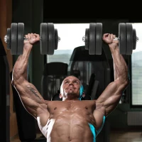 HOMCOM Ensemble d'haltères 2 x 25 kg, 2 x 6 disques d'haltères avec housse en plastique, préserve le sol, Noir(m-2)