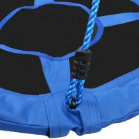 HOMCOM Balançoire de Jardin pour Enfants de 3 à 8 ans, Balançoire pour Enfants Intérieure et Extérieure 100x180 cm, Charge Maximale 100 kg(m-4)