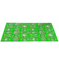 HOMCOM Alfombra Puzzle Infantil con 36 Piezas 31,5x31,5x1 cm Juego Rompecabezas Infantil Modelo Carreteras de Espuma EVA Área de Cobertura 3,24 m² Multicolor(m-1)