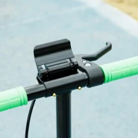 AIYAPLAY Scooter pour enfants, Double frein, Cadre en métal, Béquille, pliable, 3-8 ans, Vert(m-5)