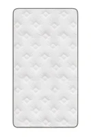 HOMCOM Materasso 90x200 cm Altezza 25,8 cm 7 zone ergonomico con rivestimento rimovibile lavabile(m-2)