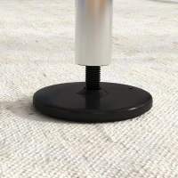 HOMCOM Barra de Gimnasia para Niños con Altura Ajustable en 5 Niveles y Anillos Entrenamiento de Gimnasia Plegable en Casa Azul(m-9)