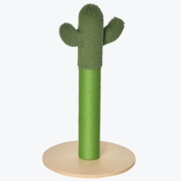 PawHut Albero Tiragraffi per Gatti a Cactus con Corde Verde