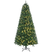 HOMCOM Albero di Natale 106cm x 106cm x 225cm Verde