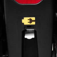 AIYAPLAY Honda Licensed Kids Electric Quad Bike, 6V ATV Ride On for Ages 1.5-3 Years, Black(m-12)