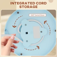 HOMCOM 3kW Rapid Boil Honeycomb Kettle - Light Blue(m-8)