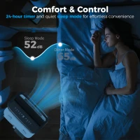 HOMCOM 12000 BTU App-Controlled Mobile Air Conditioner - White(m-7)