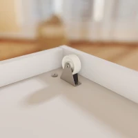 AIYAPLAY Étagère pour Enfants pour Jouets 4 Niveaux pour Chambre d'Enfant Salle de Jeux 60x53x60 cm Blanc et Naturel(m-4)