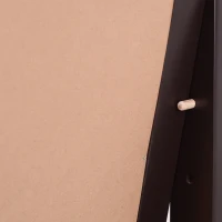 HOMCOM Full Length Mirror, Freestanding Dressing Mirror with Adjustable Angle for Bedroom, 148cm x 47cm, Brown(m-8)