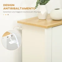 HOMCOM Scarpiera Slim per 18 Paia di Scarpe, 3 Cassetti con 2 Ripiani Regolabili e Rimovibili, 72x26x112 cm, Bianco(m-7)