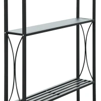 Outsunny 2.5 x 1.5m BBQ Tent Canopy Patio Outdoor Awning Gazebo Party Sun Shelter - Coffee(m-7)