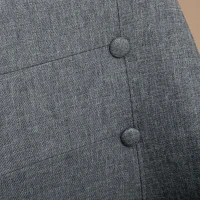 HOMCOM Adjustable Barstools Set of 2, Swivel Kitchen Chairs, Bar Stools with Tufted Back, Footrests for Counter and Dining Room(m-9)