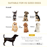 PawHut hondenbank hondenmat hondenmand hondenbank hondenbank kattenbank met kussen achterzak pluche schuim grenen hout beige + lichtgrijs 70 x 47 x 30 cm(m-7)