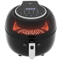HOMCOM 7L 1500W Digital Air Fryer Oven with Roast, Broil, Bake, Dehydrate, Air Fry, 7 Preset Menus, Rapid Air Circulation, Timer and Non-stick Coating(m-11)