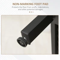 HOMCOM TV Stand for TVs up to 45 Inches, Industrial TV Table with Open Shelves for Living Room, 50.5 x 100 x 40 cm, Brown(m-7)