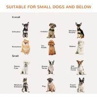 PawHut Foldable Pet Gate, with Three Panels & Two Support Feet - White(m-7)