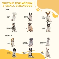 PawHut Freestanding Dog Gate, Foldable Pet Fence, Indoor Barrier, Stair Gate with Support Feet, 155 x 76 cm, Brown(m-4)