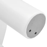 Modern Centre Table with Sturdy Support and Easy Assembly, Round Coffee Table, Smooth Rounded Edges, 70L x 70W x 39.5H cm, White(m-10)