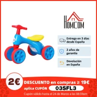 HOMCOM Bicicleta sin Pedales con Sonido y Mini Almacenamiento 57x33.5x42.5cm 20kg(m-11)
