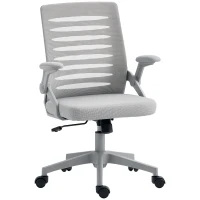Vinsetto 44-53.5cm Adjustable Height Work Chair, with Mesh Back - Grey(m-10)