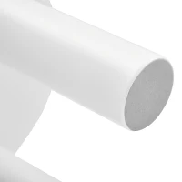 Cloud Shaped Coffee Table with Robust Construction, Modern Design with Rounded Corners, Easy Assembly, 100.5L x 69.5W x 41.5H cm, White(m-10)