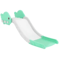 AIYAPLAY Kids Sofa Slide with 130cm Extended Length, HDPE Toddler Slide for Sofa, Bed, Stairs, Easy Assemble & Storage, Green(m-1)