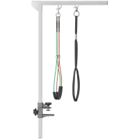 PawHut Haustier Fellpflege Arm, höhenverstellbar, 36  x 8 x 74 cm, Silber(m-10)