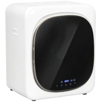 HOMCOM 2.5 kg Compact Tumble Dryer, with UV Sterilisation - White(m-10)
