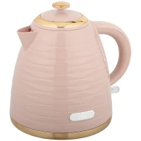 HOMCOM 3kW Rapid Boil Honeycomb Kettle - Pink(m-11)