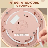 HOMCOM 3kW Rapid Boil Honeycomb Kettle - Pink(m-8)