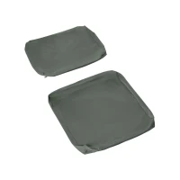 Outsunny  Replacement Cushion Cover Garden Rattan Patio Furniture Seat Cover Polyester Outdoor Deep Grey- No Cushion Included(m-7)