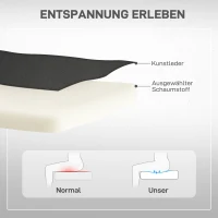 HOMCOM Fernsehsessel mit Aufstehhilfe Elektrisch Relaxsessel mit Liegefunktion, TV-Sessel mit Becherhalter, Seitentasche und Fernbedienung, Kunstleder, Schwarz(m-5)