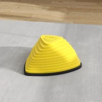 AIYAPLAY Set di 9 pietre di equilibrio, design antiscivolo, per interni & esterni, impilabile, Multicolore(m-4)