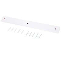 HOMCOM Mesa de Pared Plegable con Pizarra y Estantes Espaciosos Fácil Montaje Escritorio Auxiliar de Pared 60x94,5x147 cm Blanco(m-6)