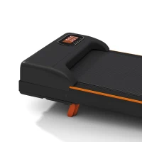 Folding Under Desk Treadmill with Adjustable Incline, LED Display, Magnetic Remote Control, 1-6 km/h Speed, 111L x 47.5W x 15H cm, Black(m-13)