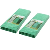 Outsunny Conjunto de Invernadero de Jardín con Estantes y Cubierta de PE con Puerta Enrollable y Ventana 143x138x190 cm Verde(m-1)