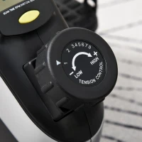 HOMCOM Mini Heimtrainer Pedaltrainer für Beintraining Pedal-Trainer mit Befestigungsgurt Anti-rutschmatte(m-8)