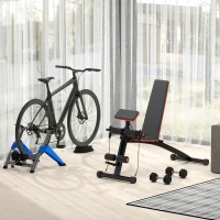 HOMCOM Hexagon Hanteln, 2er Set Hanteln mit gerändeltem Griff, Kurzhantelset aus Gusseisen, 2 x 4 kg, Kurzhanteln für Männer Frauen, Zuhause, Fitnessstudio, Krafttraining(m-9)