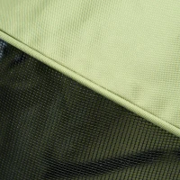 PawHut Carriola plegable para perro gato con cesto de almacenamiento portavasos tela 300D Oxford impermeable 4 ruedas Verde(m-5)