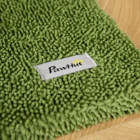 PawHut Árbol para gatos rascador en forma de cactus en sisal natural hamaca pompon colgante - 40x40x96 cm Verde(m-4)