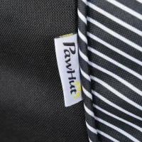 PawHut Carrito para perro mascotas plegable 4 ruedas EVA manillar ajustable cesta 76,5x52x95 cm(m-5)