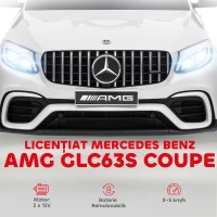 Homcom Masina Electrica Copii – Mercedes, 3-5 Ani cu Centura Siguranta(m-4)