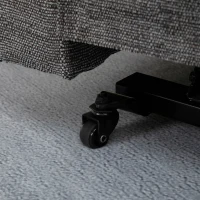 HOMCOM Relaxsessel mit Aufstehhilfe inkl. Fernbedienung Fußstütze Stahl Grau(m-10)