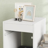 AIYAPLAY Mueble de Almacenamiento para Juguetes de Niños con 6 Contenedores Extraíbles, 3 Niveles de Almacenamiento, 96x38,5x90, Gris(m-5)