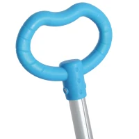 HOMCOM Trotinetă pentru Copii Trotinetă 3 Roți Evolutivă 5 în 1 Înălțime Ghidon Reglabil Mâner Telescopic Șa Spătar Detașabil Bleu(m-4)