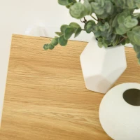 HOMCOM Raft pentru pantofi cu 3 compartimente, capacitate 18 perechi, 72x26x112 cm, alb + maro(m-4)