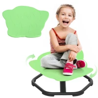 AIYAPLAY Elephant-Shaped Spinning Chair for Autism, 3-6 Years, Green(m-10)