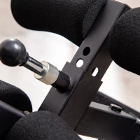 HOMCOM Masa de inversare pliabila reglabila antrenor de gravitate pentru terapie a spatelui cu bureti de glezne pana la 110kg(m-4)