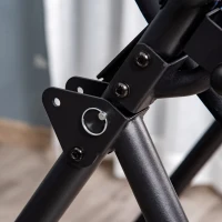 HOMCOM Masa de inversare pliabila reglabila antrenor de gravitate pentru terapie a spatelui cu bureti de glezne pana la 110kg(m-5)